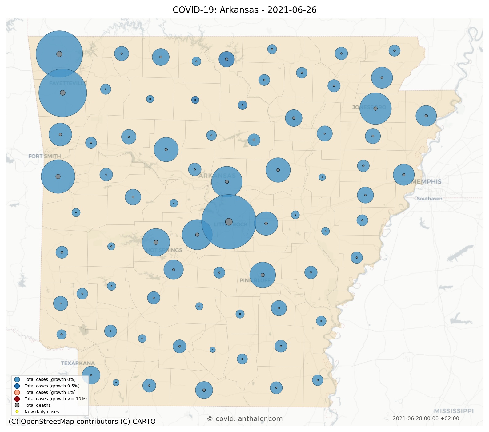 Arkansas COVID 19