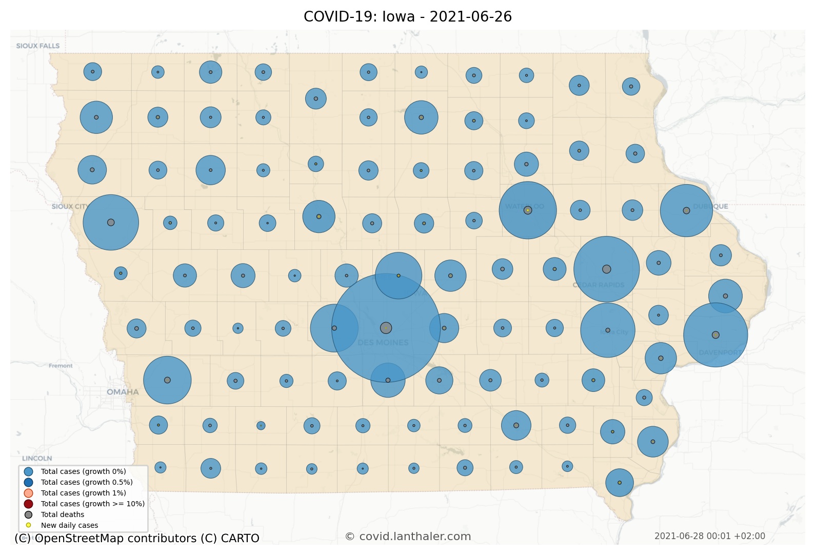 Iowa COVID 19