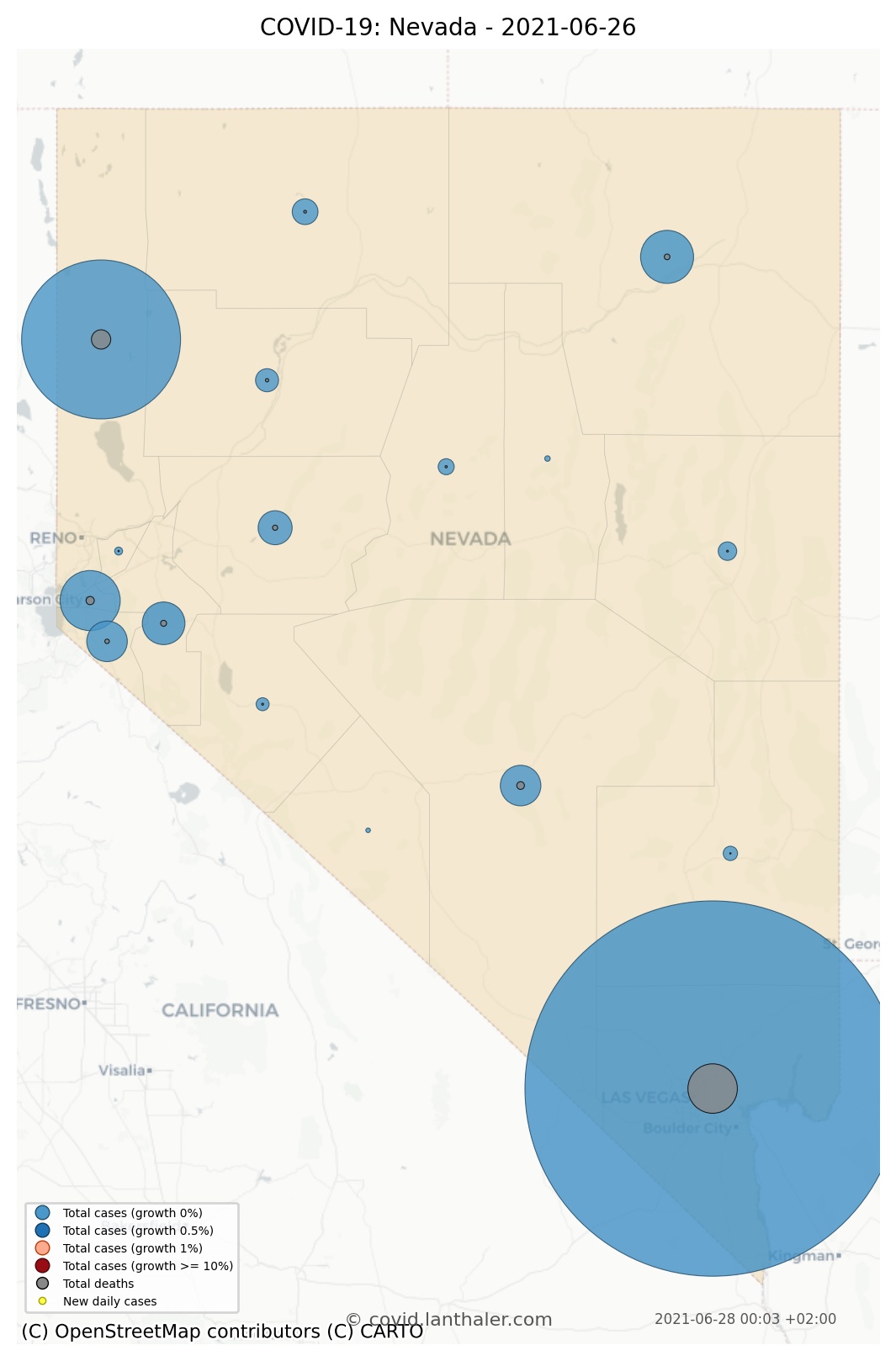 Nevada COVID 19