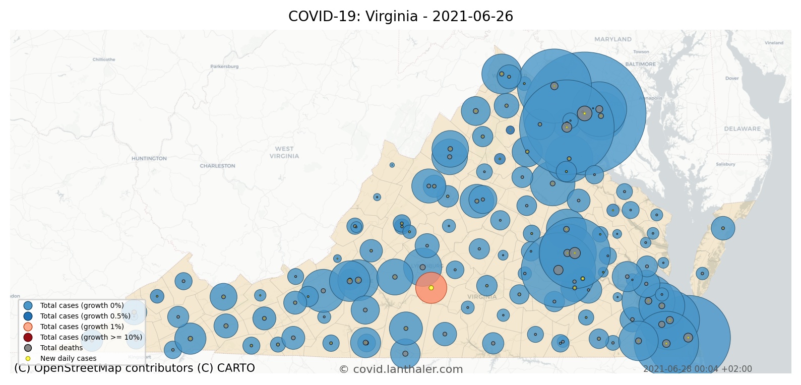 Virginia COVID 19